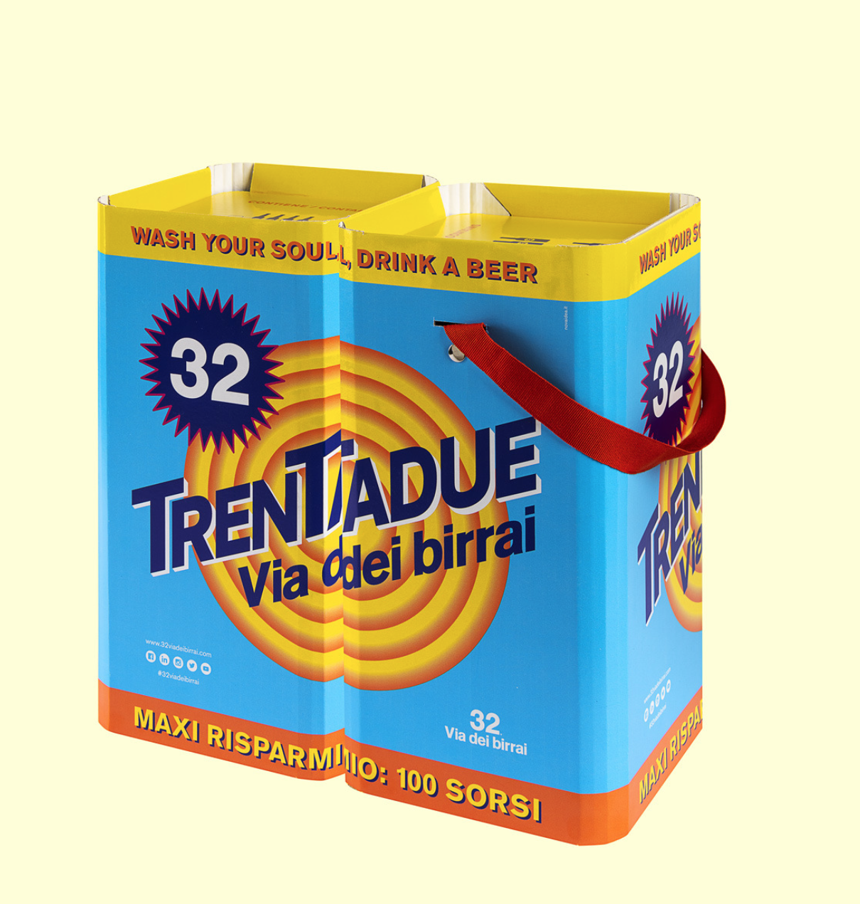 Hard Paper Bottle Packaging Box