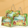 Customizable Creative Paper Shopping Bag with Comfortable Hand Length Handle