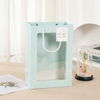 Personalized Paper Bags for Gifts with Transparent PVC Panel
