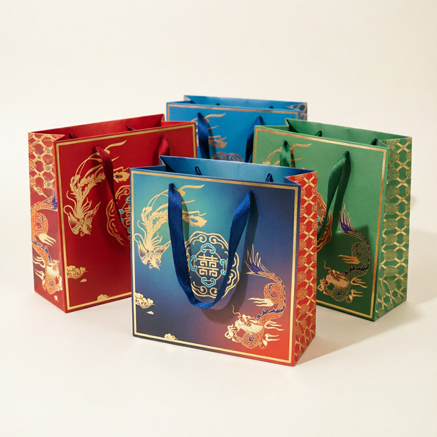 Stylish Art Paper Bags for Garment and Footwear Packaging