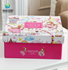Princess Pink Gift Packaging Lid and Bottom Box