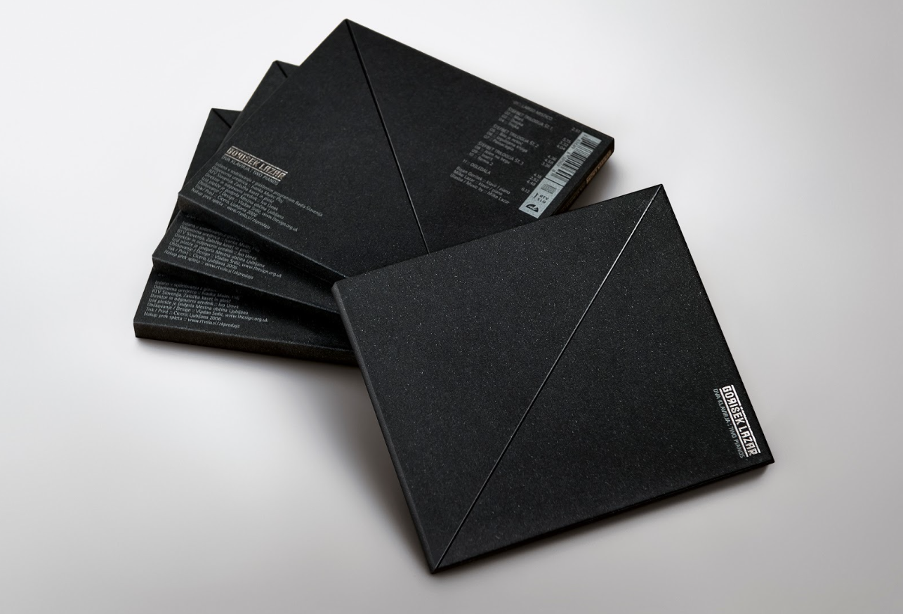 Cardboard Folding CD Album Packaging Box