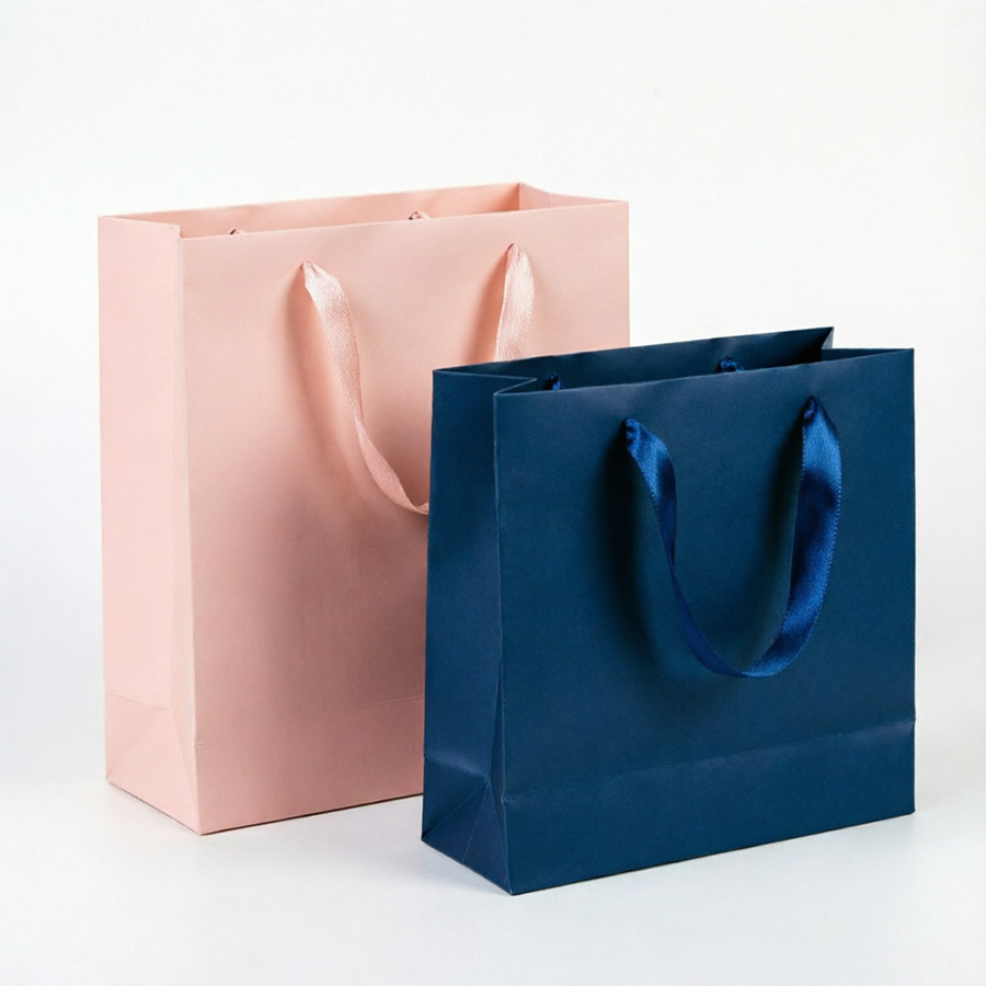 Eco-Friendly Custom Recycled Paper Handbags for Sustainable Shopping