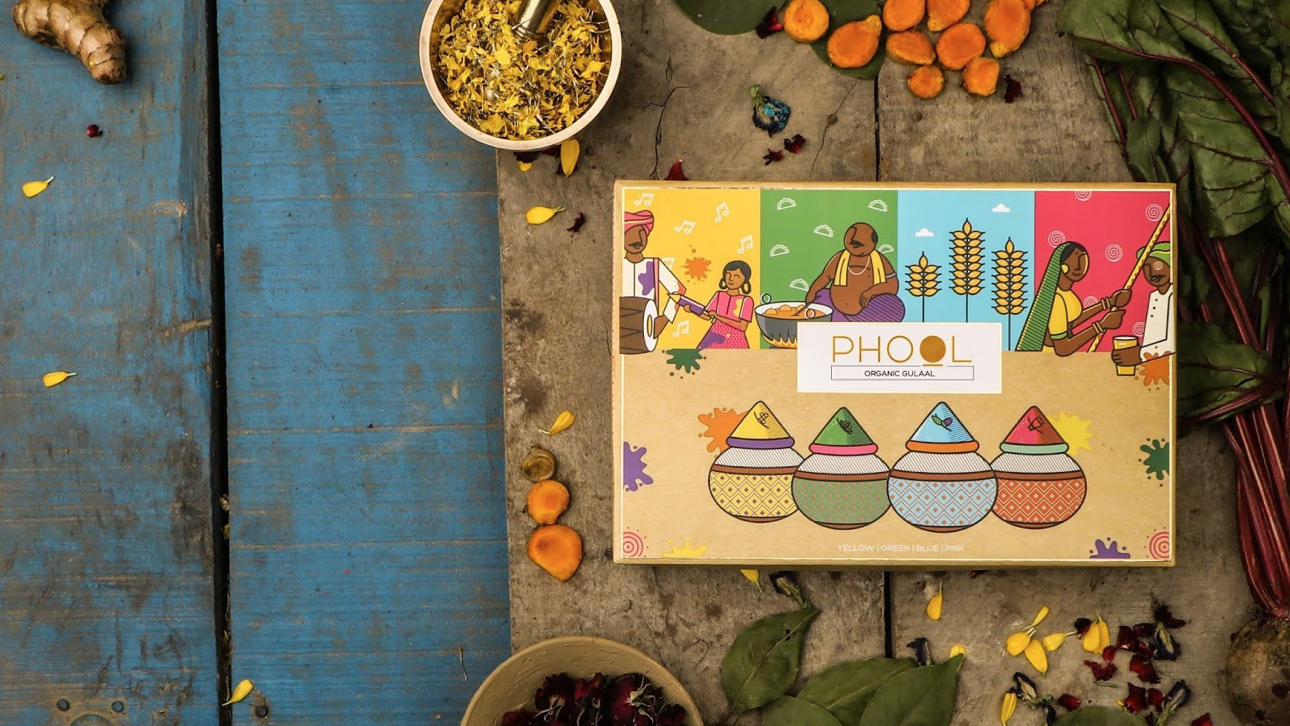Pigment Packaging Lid and Bottom Kraft Paper Box