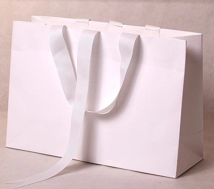 Light Pink Tote Bag with Ribbon Bow