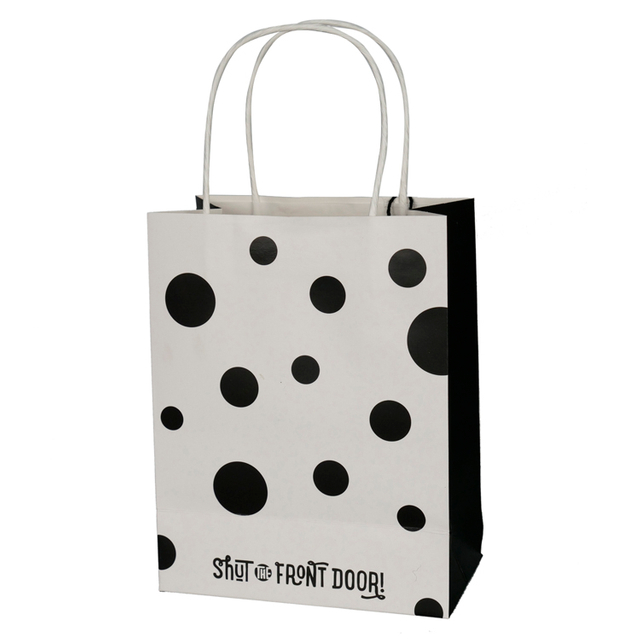 Black & White Gift Packaging Bag