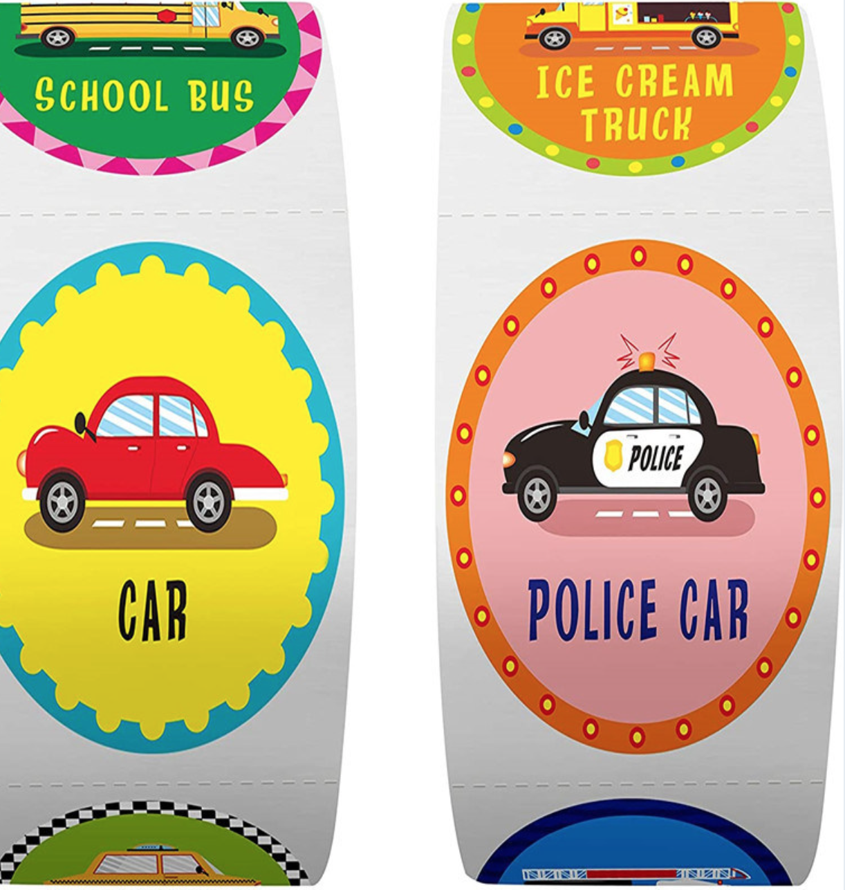 Colorful Cartoon Children's Toy Adhesive Sticker
