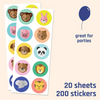 Cartoon Adhesive Sticker for Children
