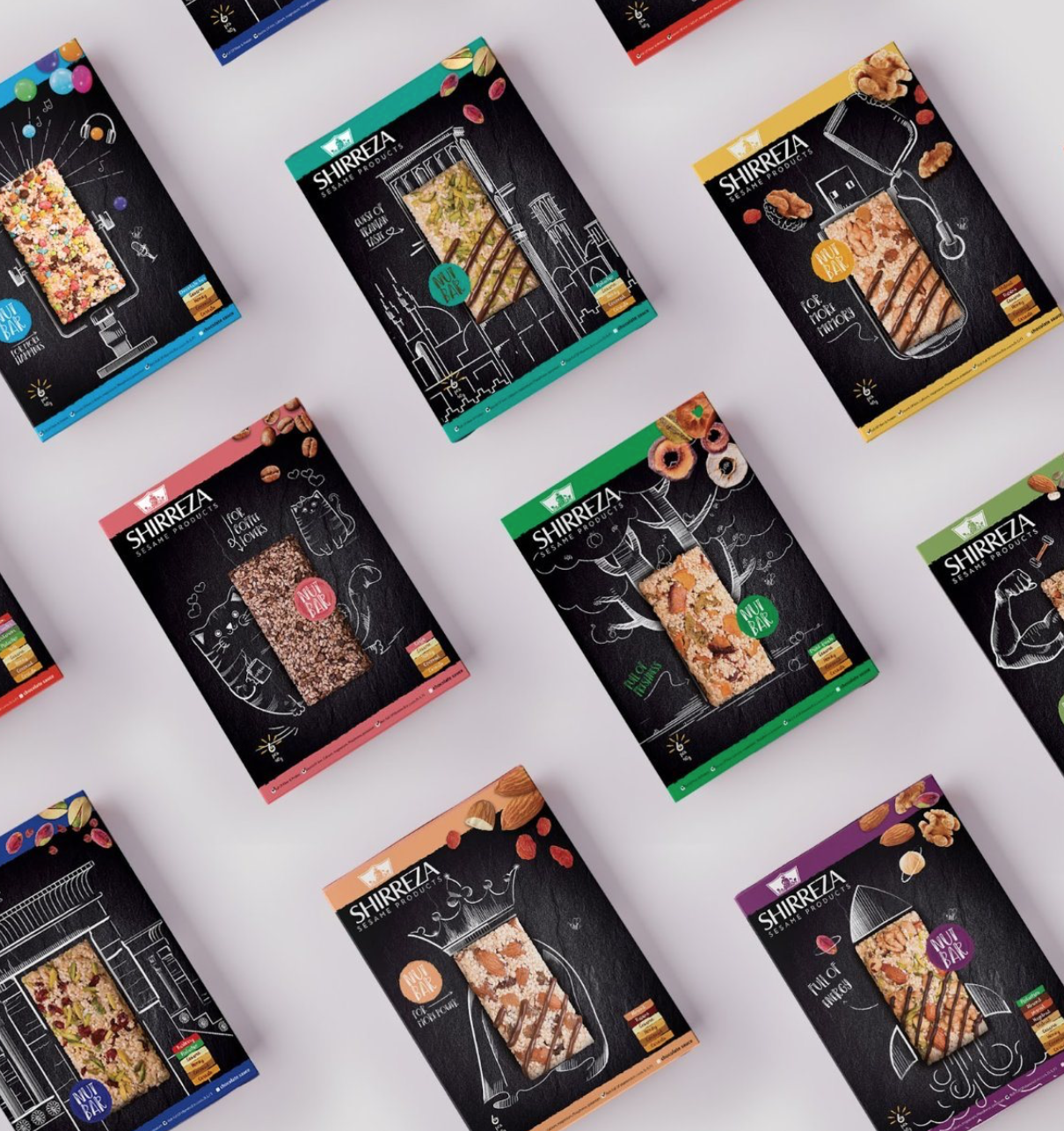 Cereal or Oatmeal Packaging Box