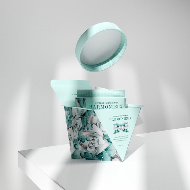 Skin Care Mask Packaging Special Shape Box