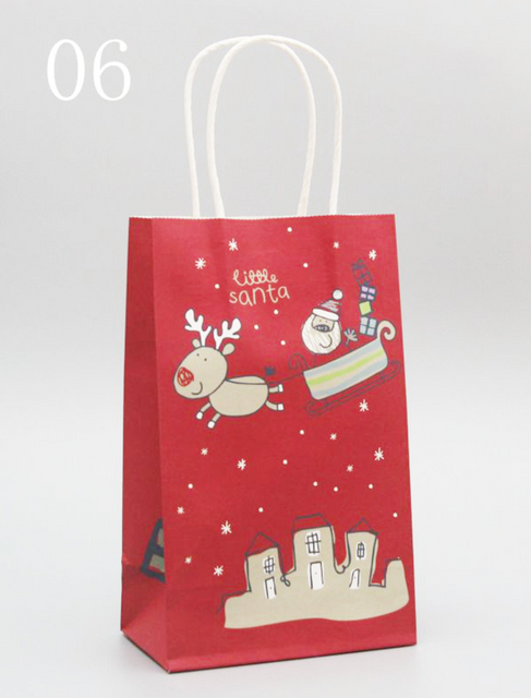 Environmental Kraft Paper Gift Packaging Bag